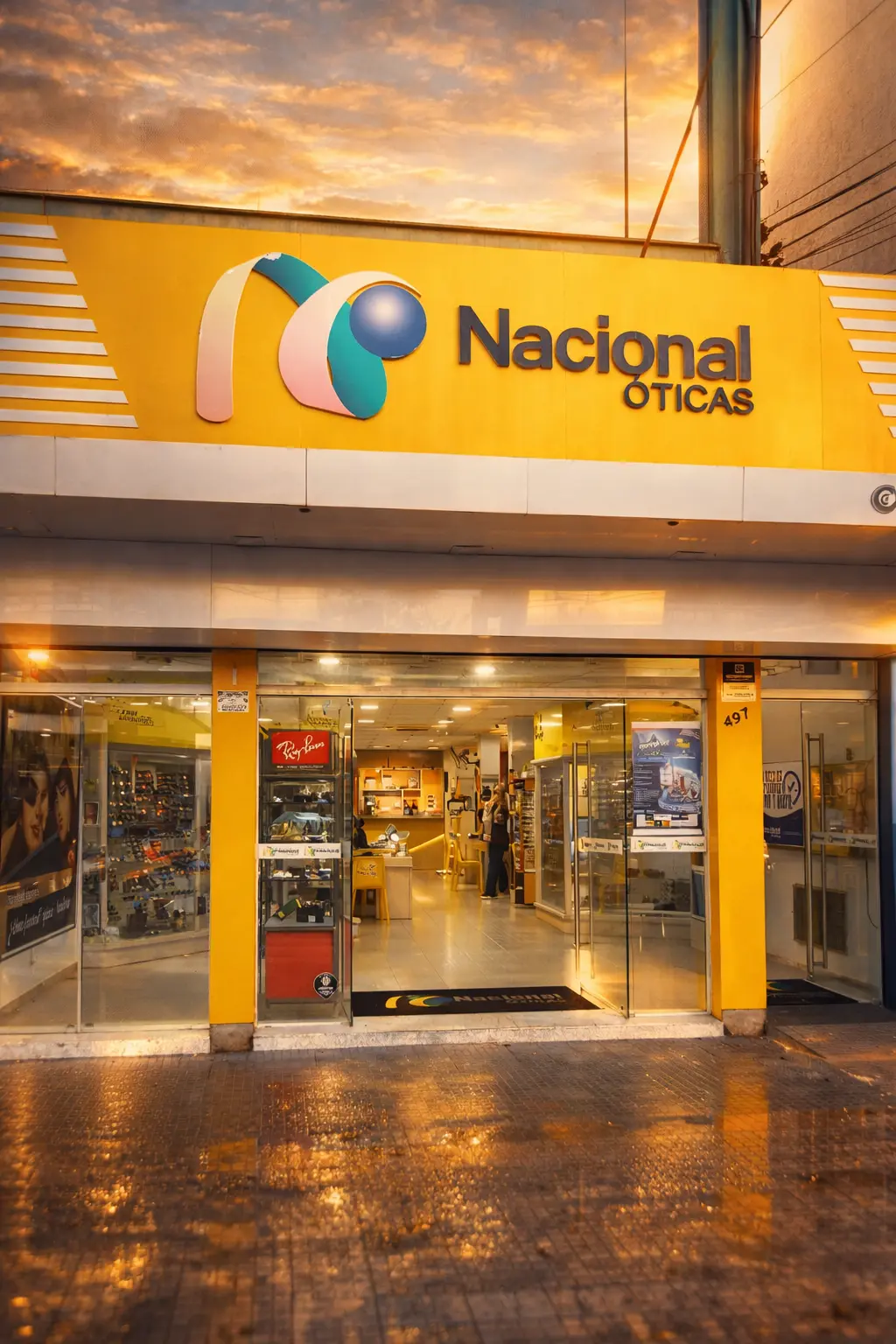 Nacional Óticas Ourinhos - Frente ao Banco do Brasil