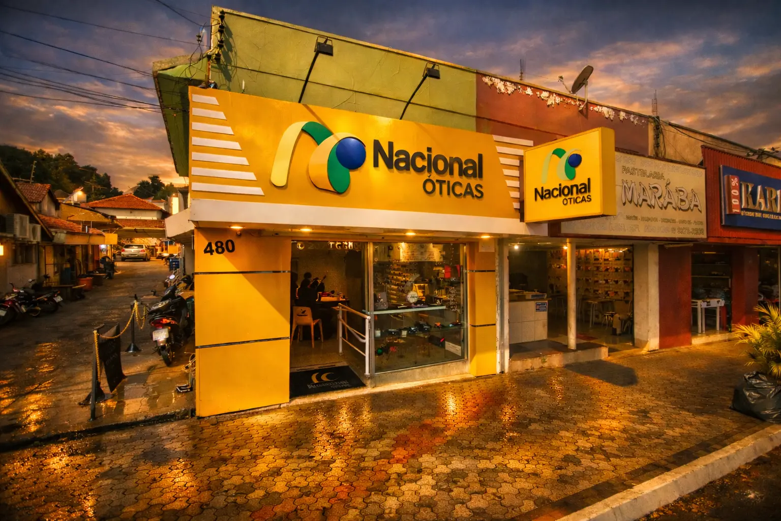 Nacional Óticas Santa Cruz do Rio Pardo